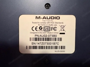 Mikrophon AGM C 1000S, Roland Steuerpedal, USB M-Audio Aufnahmegerät, Mikrofonständer, etc Bild 3