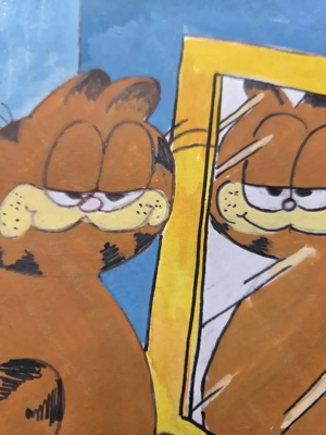 Garfield Originalzeichnung von Jim Davis Bild 6