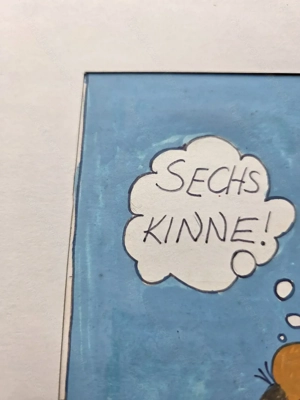 Garfield Original Handgemahlt Bild 3