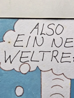 Garfield Original Handgemahlt Bild 4