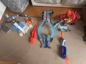 Hot Wheels Loopingbahn und viel Zubehör  Bild 5