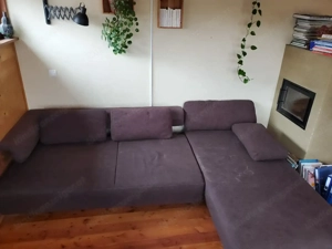 Couch Garnitur zu VERSCHENKEN,  2 Teile und 4 Kissen Bild 2