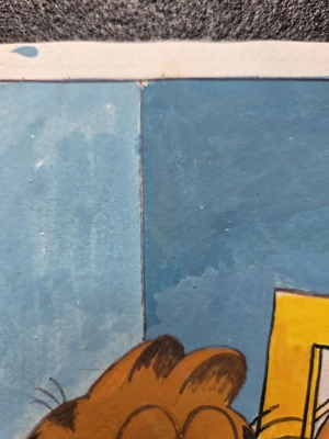 Garfield Original von Jim Davis Handgemahlt Bild 4