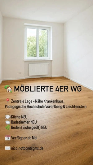 WG Zimmer in Feldkirch zu vermieten 