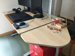 Schreibtisch Paidi höhenverstellbar Bild 2