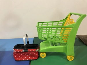 Kinder einkaufswagen inkl korb