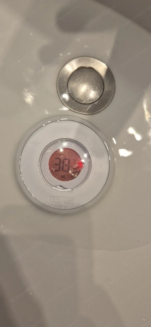 Digitaler Badethermometer mit Farbanzeige, LUMA Bild 2