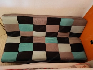 SCHLAFSOFA in Mikrovelours Bild 3