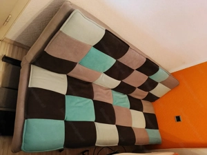 SCHLAFSOFA in Mikrovelours