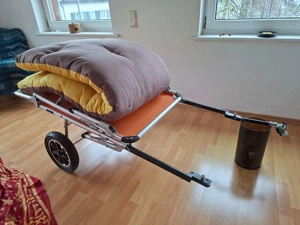 Fahrradanhänger zum Schlafen, Sitzen, Wohnen Bild 4