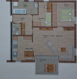 Sonnige 3 Zimmer Wohnung in Schwarzach zu vermieten  Bild 6