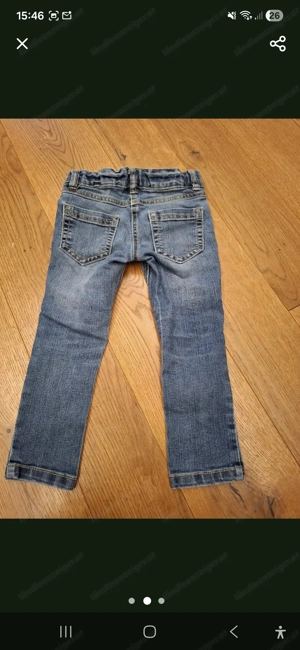 Weiche Mädchen-Jeans Gr. 98 Bild 2
