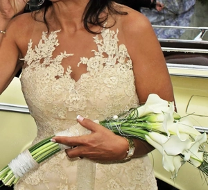 Wunderschönes Brautkleid vom Spanischen Designer Pronovias Gr. 38 40 Bild 2