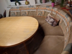 Esszimmerbank und Tisch Bild 4