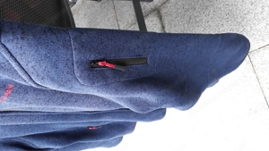 NEUE Herren-Strick-Fleecejacke, Marke STUBAI, marinefarben, Gr. 48 Bild 3