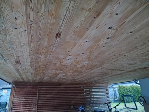 Carport mit 150mm CLT Platten Bild 2