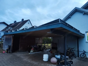 Carport mit 150mm CLT Platten Bild 3