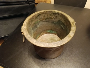 Antik Kupferkessel über 110 jahre alt Bild 3