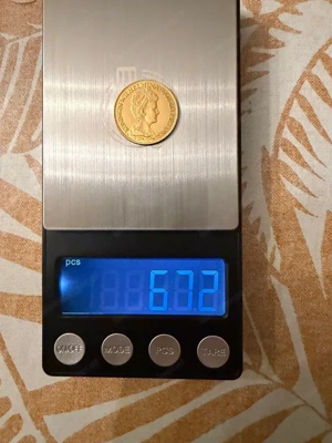 Niederlande. Wilhelmina. 10 Gulden 1917 Bild 5