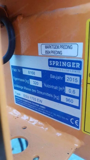 Einhängestreugerät Type ESU 1704 E Bild 5