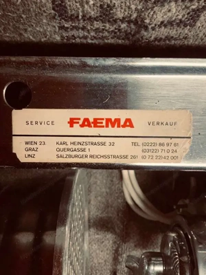 Faema Wand Espressomaschine mit Hebel Bild 4