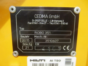 WEKA DK32 + ROBO 354 Cedima Hilti Bohrständer Bild 10