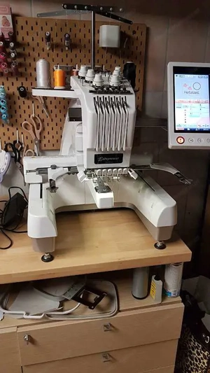 Stickmaschine Brother PR 650e Bild 2
