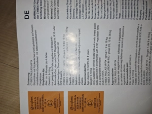 Autositz Kindersitz CYBEX mit ISOFIX Bild 6