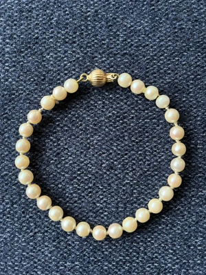 Wunderschönes Perlenarmband Bild 2
