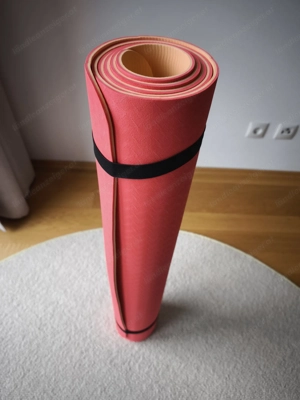 Yogamatte Fitnessmatte Trainingsmatte 190 x 90 cm, beidseitig nutzbar