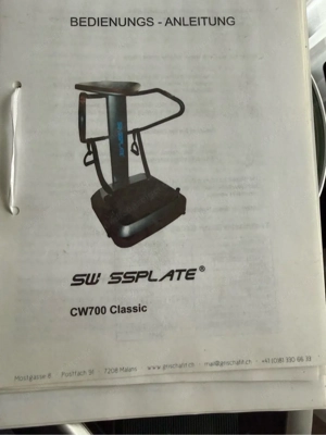 Swissplate cw 700 classic Bild 2