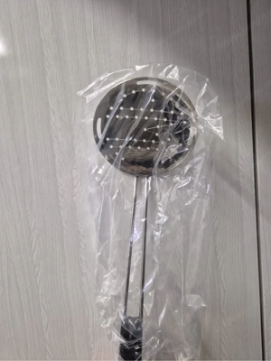 AMC Küchenhelfer Set - Spritzschutz, Schaumlöffel & Holzpfannenwender (neu) Bild 4