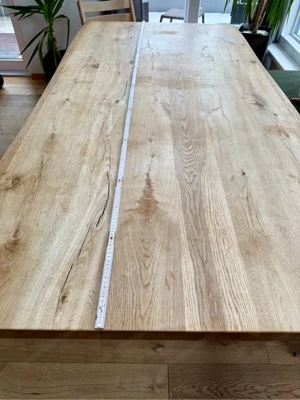 Esstisch Eiche massiv Tisch 200x100cm Bild 5