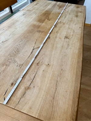 Esstisch Eiche massiv Tisch 200x100cm Bild 10