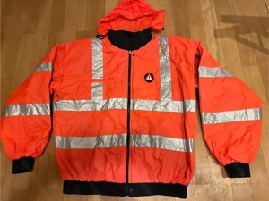 Warnschutzjacke Warnjacke Winterjacke von Mercedes