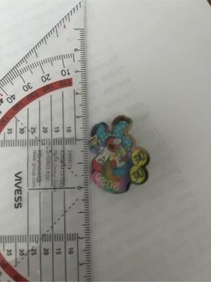 Faschingsbrosche Bild 3