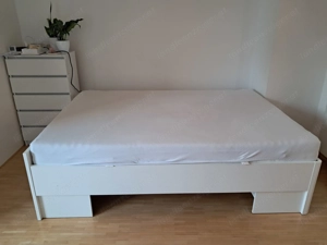 Bett 140x200 mit LED   Top Zustand VB Bild 3