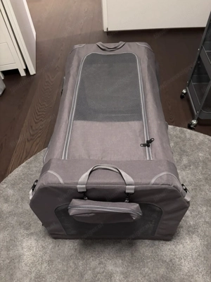 Faltbare Transportbox   Hundehütte 90x60x60 cm   wie neu Bild 2