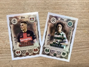 Match Attax Fußballkarte 2025 2026