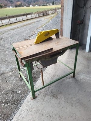 Baufräse Tischkreissäge Bild 2