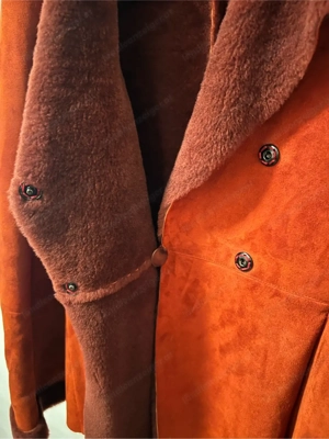 Loro Piana Lederjacke rot Gr. 38 Bild 5