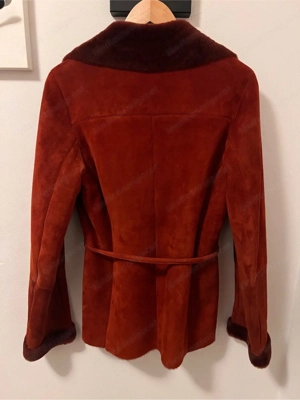 Loro Piana Lederjacke rot Gr. 38 Bild 3