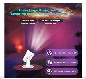 Galaxy Sternenhimmel Projektor Bild 2