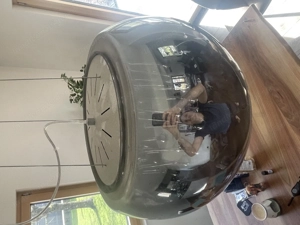 Designerlampe aus Glas Bild 2