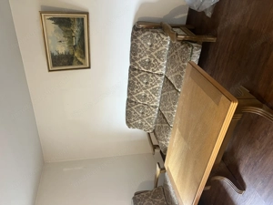 Antike, hochwertige Sofa-Garnitur mit Tisch zu verkaufen Bild 4