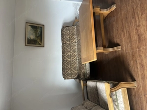 Antike, hochwertige Sofa-Garnitur mit Tisch zu verkaufen Bild 3