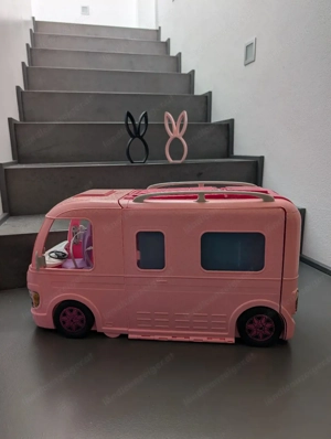 Barbie Abenteuer Super Camper groß Bild 4