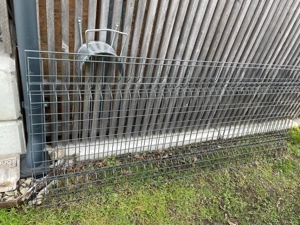 2 x Einstabmattenzaun neuwertig  Bild 3