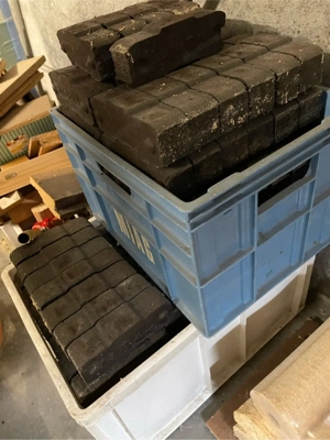 Kohlebriketts Heizung