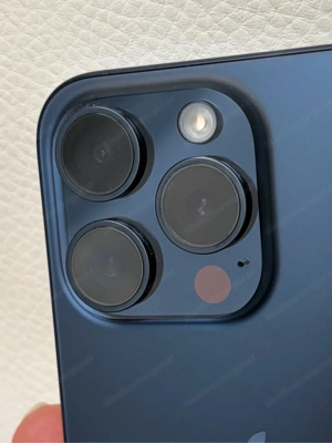 iPhone 15 Pro 128 GB   Blau   gepflegt Bild 4